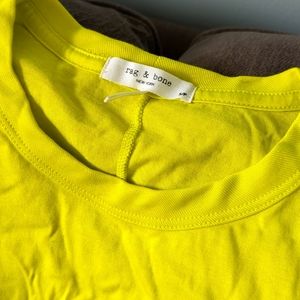 Rag and bone cropped tee